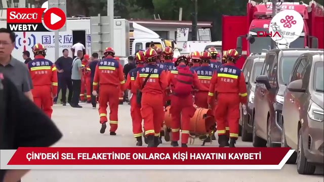 Çin'deki sel felaketinde çok sayıda kişi hayatını kaybetti
