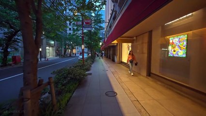 Central Tokyo Walking Tour Nihonbashi to Marunouchi • 4K HDR