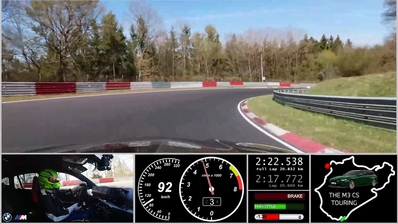 Record : la BMW M3 CS Touring devient le break le plus rapide sur le Nürburgring-Nordschleife