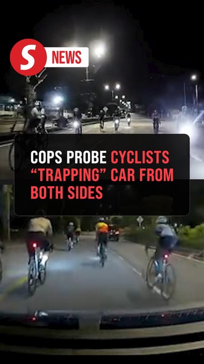Police probe group of cyclists obstructing car on Shah Alam road