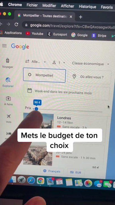 Les billets d'avions les moins chers