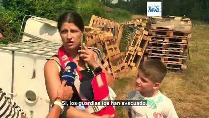 Impresionantes imágenes de los incendios en Portugal que movilizan ya a más de 1.800 bomberos