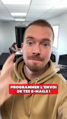 Programme tes emails facilement