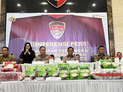 Beredar Beras Oplosan, Polri Pelototi 63.688 Pasar se-Indonesia