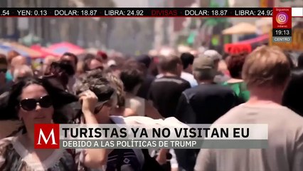 Por políticas de Trump, más de un millón de turistas extranjeros dejaron de visitar EU