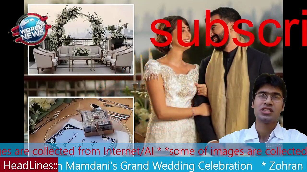 Zohran Mamdani's Grand Wedding Celebration   MHM NEWS