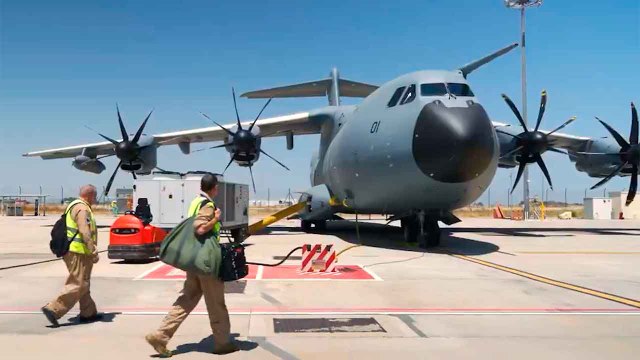 Impressive! 🎬 Inaugural Flight of Indonesia’s FIRST A400M in Seville — You won’t believe the maneuvers!