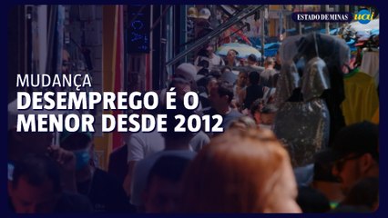 Desemprego cai ao menor nível desde 2012