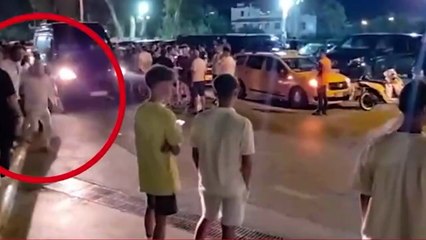 Mahsun Kırmızıgül yangından kaçtı kavganın ortasında kaldı