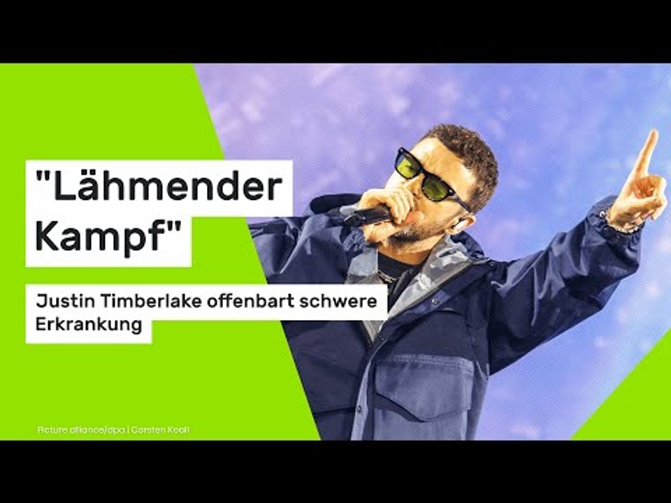 'Lähmender Kampf' - Justin Timberlake offenbart schwere Erkrankung