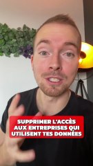 Renforce la protection de tes données privées