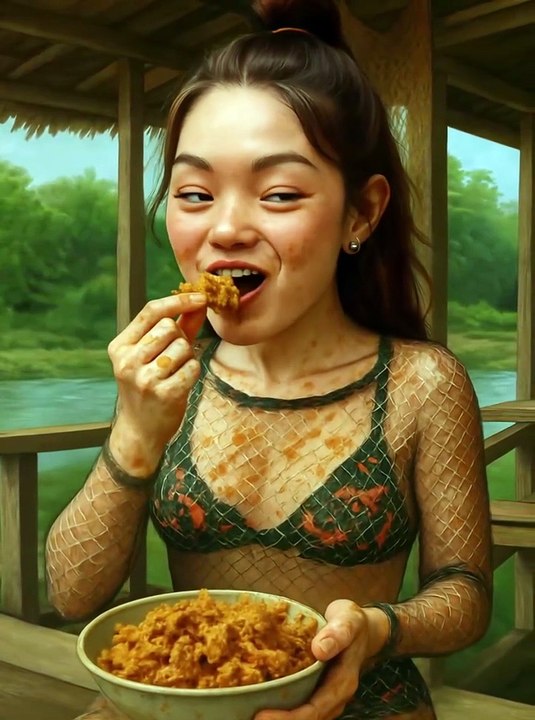 Good at eating  1