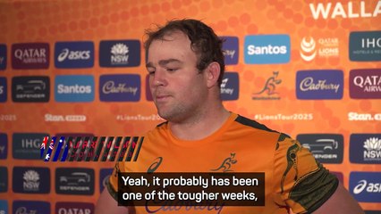 Wilson admits it's been one of his toughest weeks as Australia captain