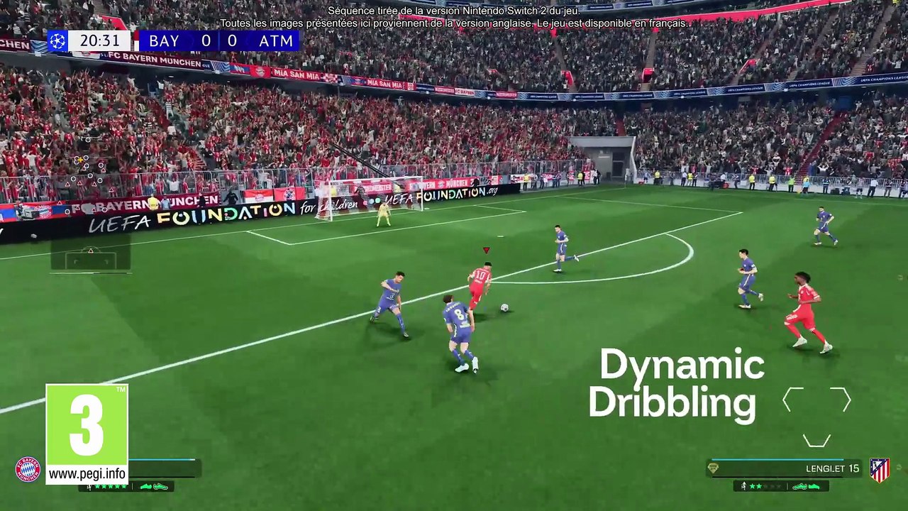 EA SPORTS FC 26 premier apercu Switch 2