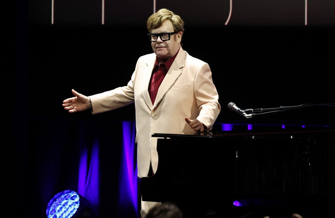 Sir Elton John has marked 35 years since he con...