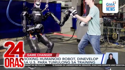 Boxing humanoid robot, dinevelop sa U.S. para tumulong sa training | 24 Oras