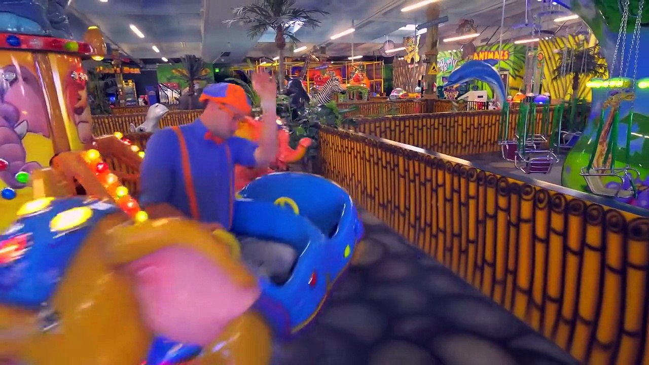 Blippi Explores Jungle Animals _ Moonbug Kids TV Shows - Full Episodes _ Cartoons For Kids