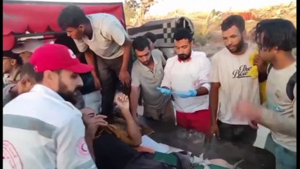 NO COMMENT: Una niña sobrevive a un disparo de dron en la cabeza en Gaza