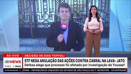 Toffoli nega anulação das ações contra Sérgio Cabral na Lava Jato