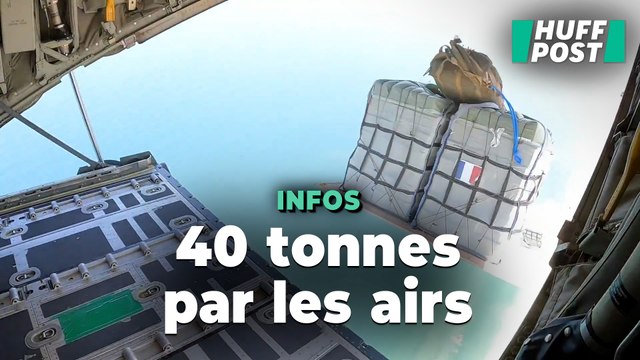 La France a largué de l’aide alimentaire sur Gaza, mais même Macron reconnaît que ça ne « suffit pas »