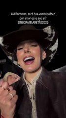 Ana Castela se emociona com hit de Zezé Di Camargo e Luciano