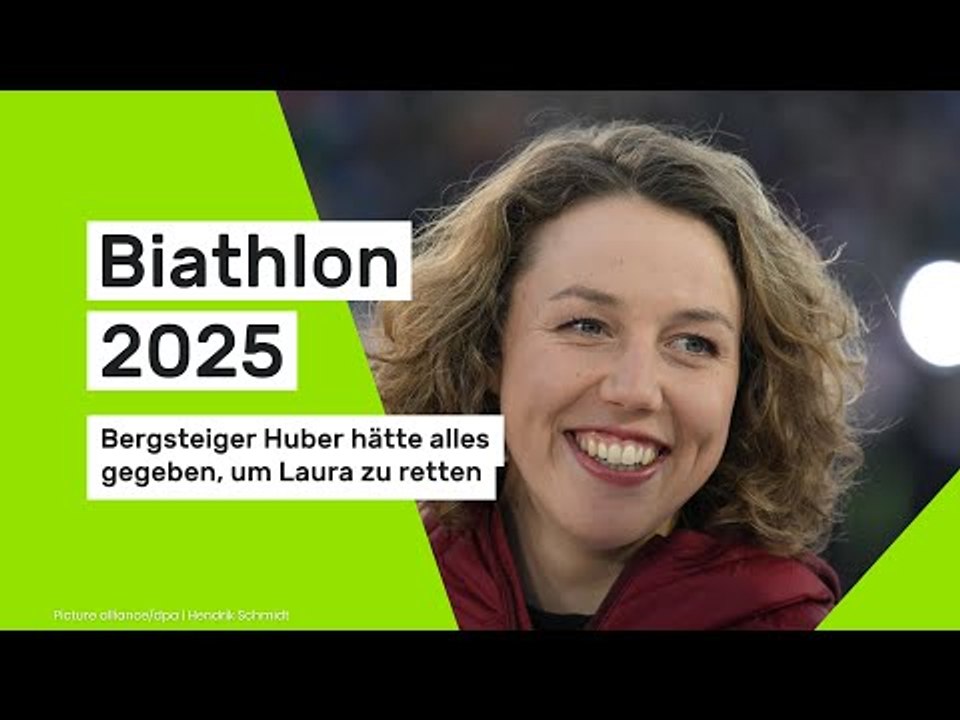 Bergsteiger Huber hätte alles gegeben, um Laura zu retten