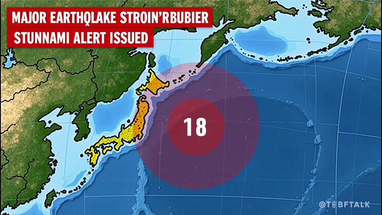 M8.8 Russia Quake Sends Tsunami Alerts to Japan, Alaska, Hawaii & U.S. West Coast – Latest Warnings"