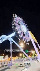 Panique dans un parc d'attractions : un manège s'effondre, 23 personnes piégées