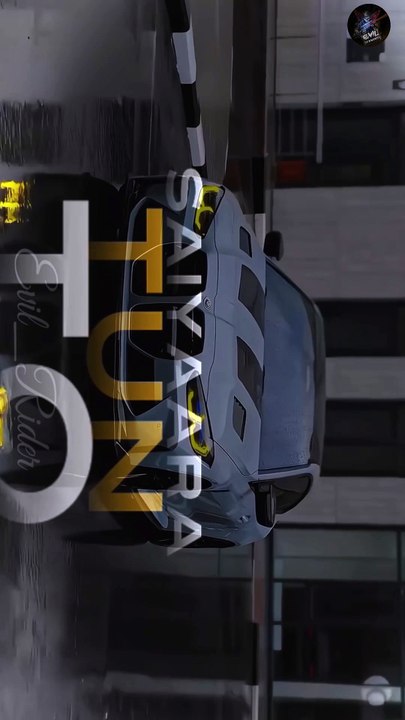 Saiyaara Song 🎶 X BMW M5 Car 🚗 Eddie Video 📽️ EvilEddie Evilrider  #tranding