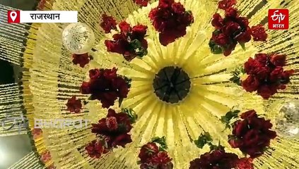 12 टन फूलों से सजा सांवलिया सेठ मंदिर, गुमनाम भक्त ने मन्नत पूरी होने पर सजवाया दरबार