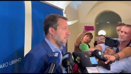 Marche, Salvini: Ricci? Non faccio il grillino a corrente alternata