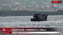 Kocaeli'de vatandaşlar fark etti, deniz polisi kurtardı