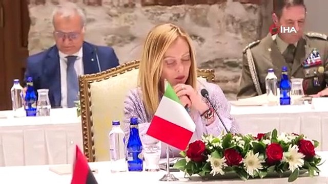 Türkiye-İtalya ve Libya arasında üçlü zirve sona erdi