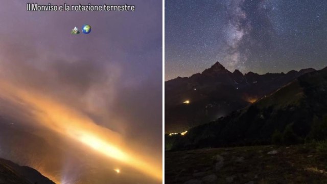 La rotazione terrestre in un video ai piedi del Monviso: ecco l'ultima impresa del fotografo piemontese Valerio Minato