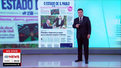 TARIFAS DE DONALD TRUMP | JORNAL DA MANHÃ - 01/08/2025