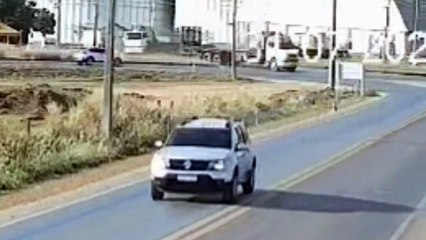 Câmera flagra acidente que matou médico na BR-163