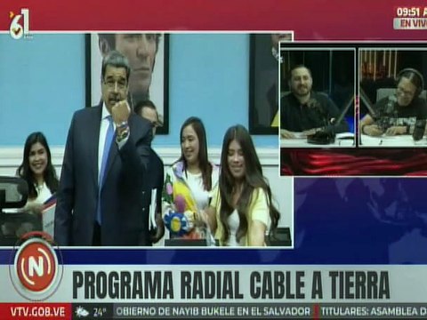 Vpdte. Freddy Ñáñez extiende sus felicitaciones a VTV con motivo de su 61° aniversario