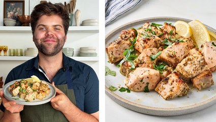 How to Make Caesar Salmon Bites