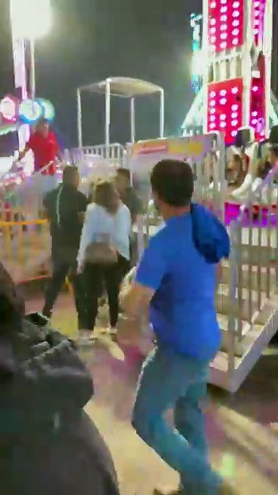 Riña colectiva en la Feria de Durango