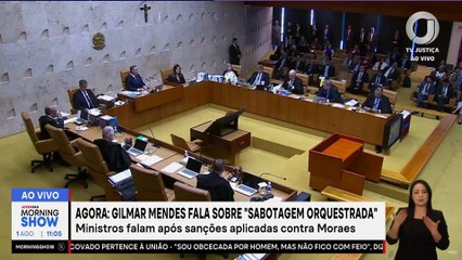 Moraes sobre MEDIDA de TRUMP: “Esse relator irá IGNORAR SANÇÕES”
