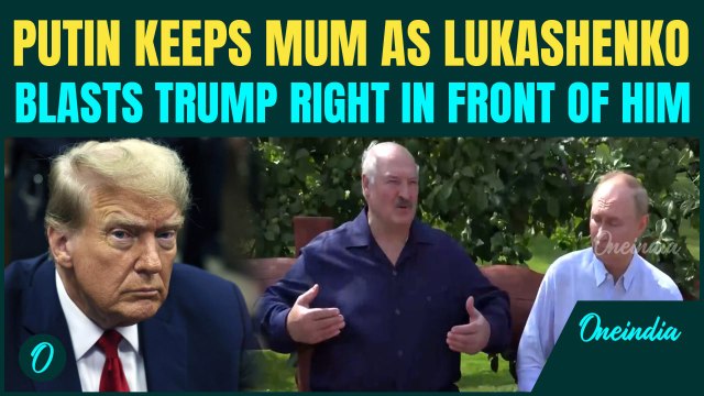 Putin NODS as Lukashenko SHREDS Trump’s Russia-Ukraine Peace Plan; 'If Trump Wants Peace, He...'