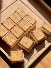 Mes Barres Glacées au Petit Beurre | Recette Facile Dessert Glacé sans Sorbetière | Goûter Goumand