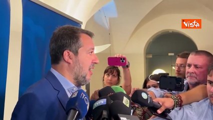 Salvini: Francia e Uk riconoscono Palestina? Errore clamoroso