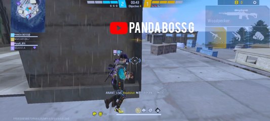 hsheFree Fire Max Woodpecker Headshot game play ▶️