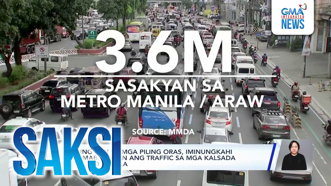Parking ban sa mga piling oras, iminungkahi para mabawasan ang traffic sa mga kalsada ng Metro Manila | Saksi