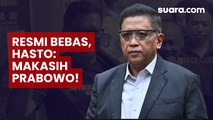 BREAKING NEWS! Resmi Bebas, Hasto Ucapkan Terima Kasih ke Prabowo