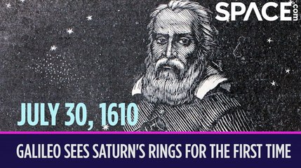 OTD In Space - July 30: Galileo Sees Saturn's Rings For The First Time