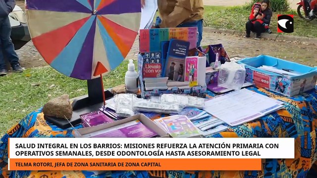 Misiones refuerza la atención primaria con operativos semanales