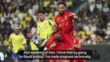 Aubameyang has no regrets over Saudi move