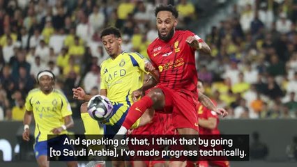Aubameyang has no regrets over Saudi move
